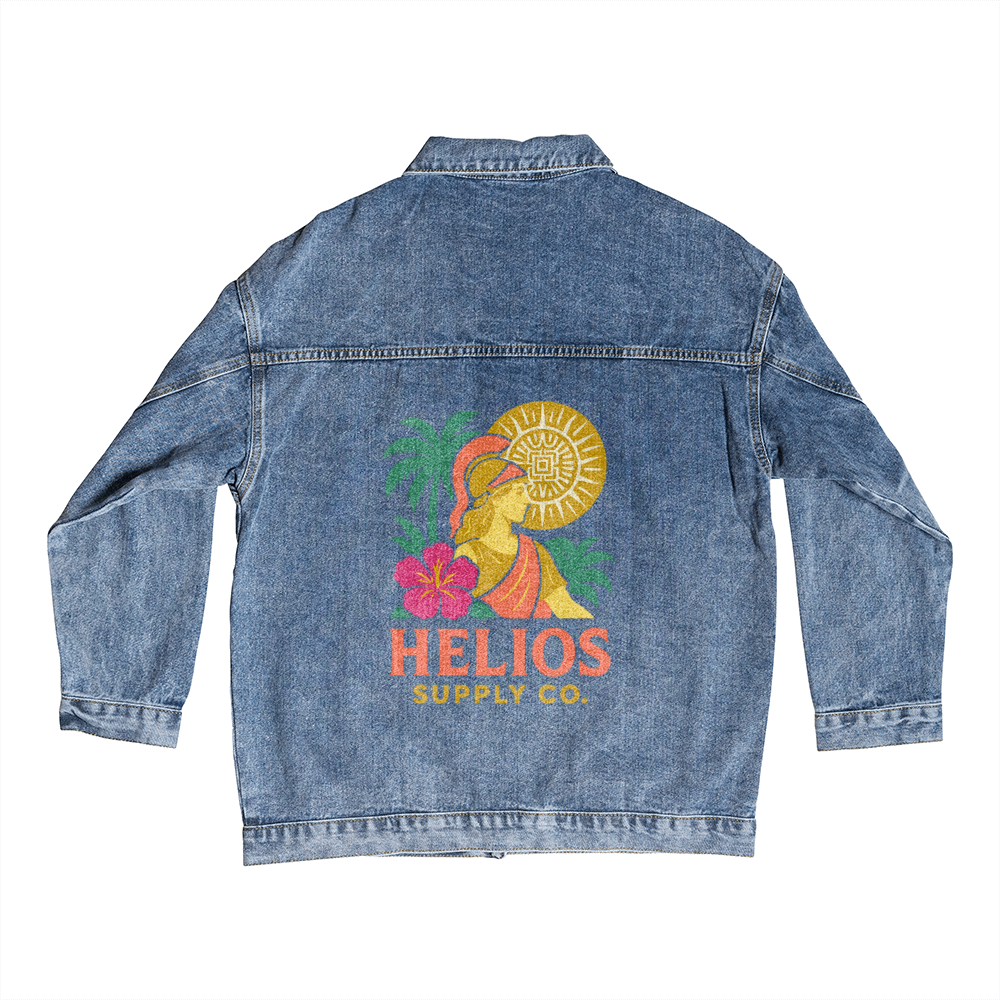 Helios Supply Co. Logo Jean Jacket