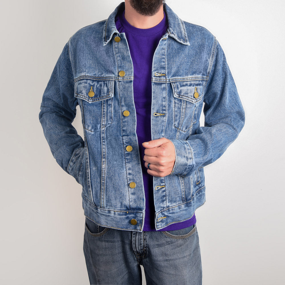 Helios Supply Co. Logo Jean Jacket