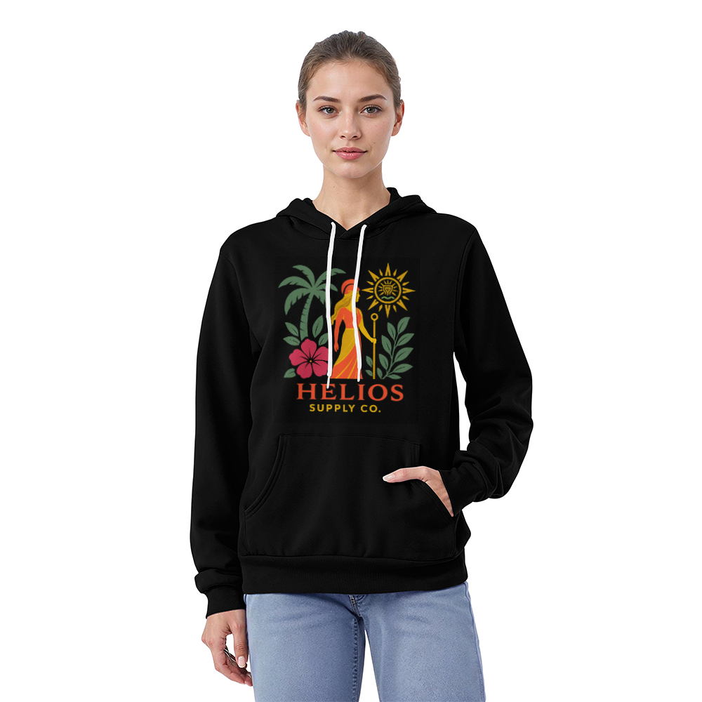 Helios Supply Co. Logo Black Hoodie