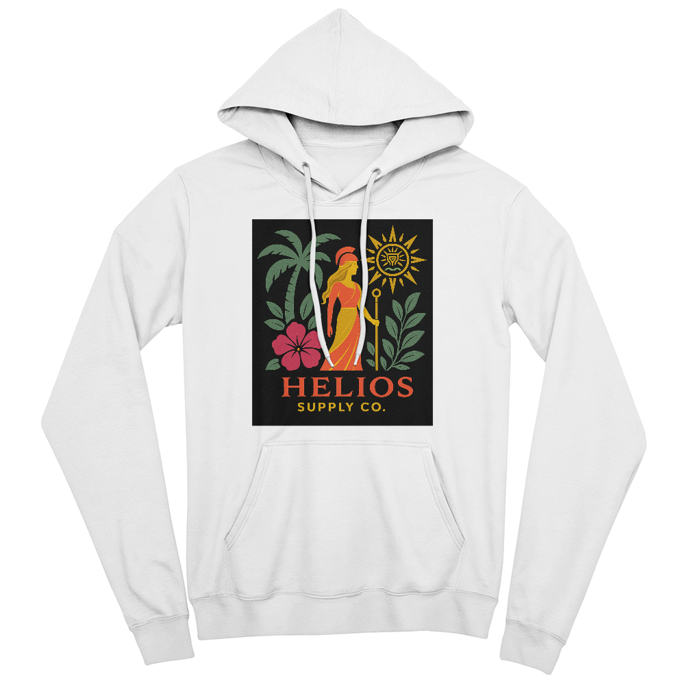 Helios Supply Co. Logo Black Hoodie
