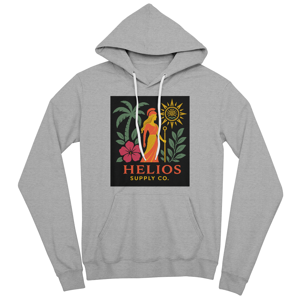 Helios Supply Co. Logo Black Hoodie