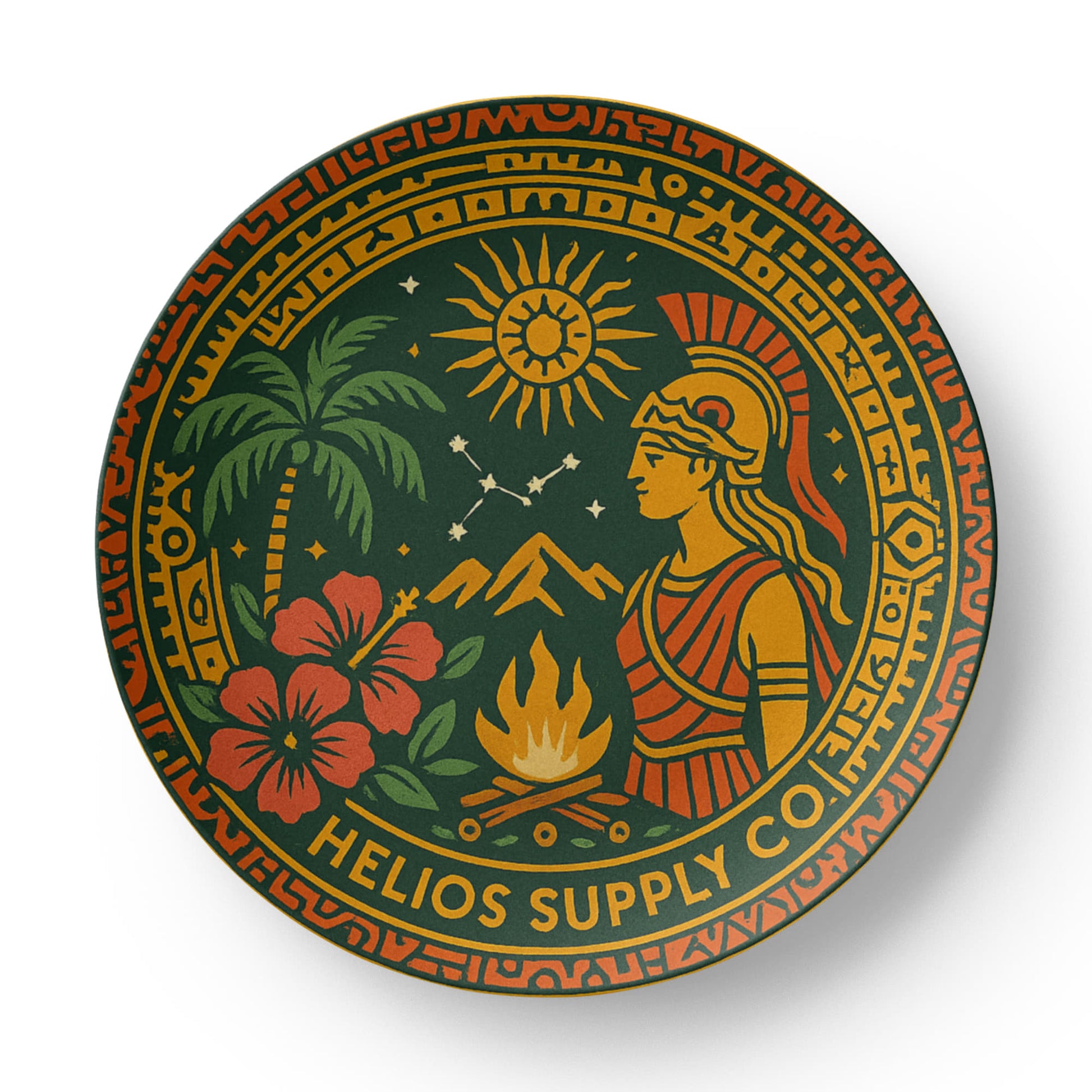 Helios Supply Co Dinner Plate
