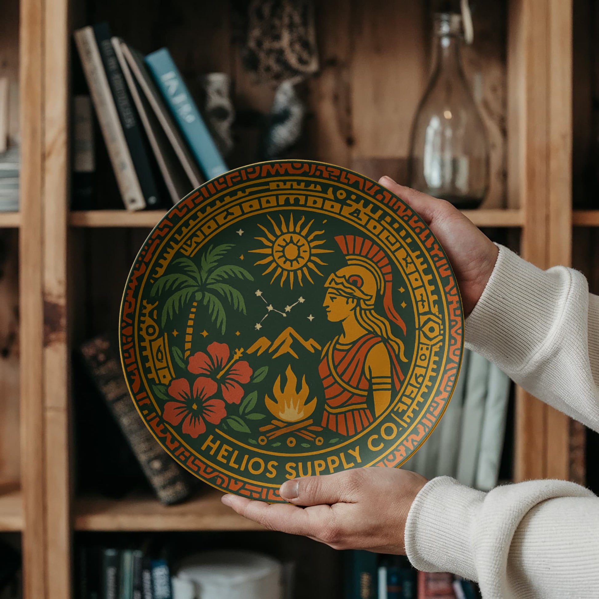 Helios Supply Co Dinner Plate