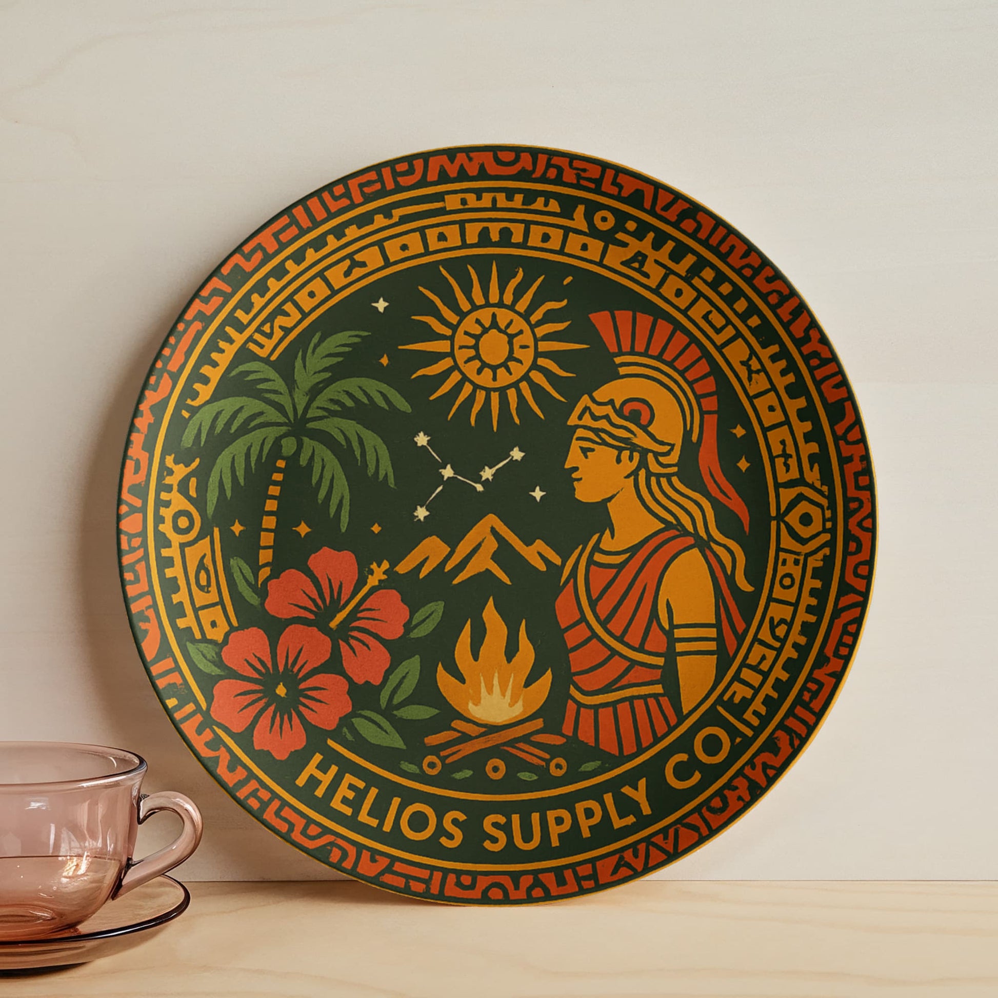 Helios Supply Co Dinner Plate