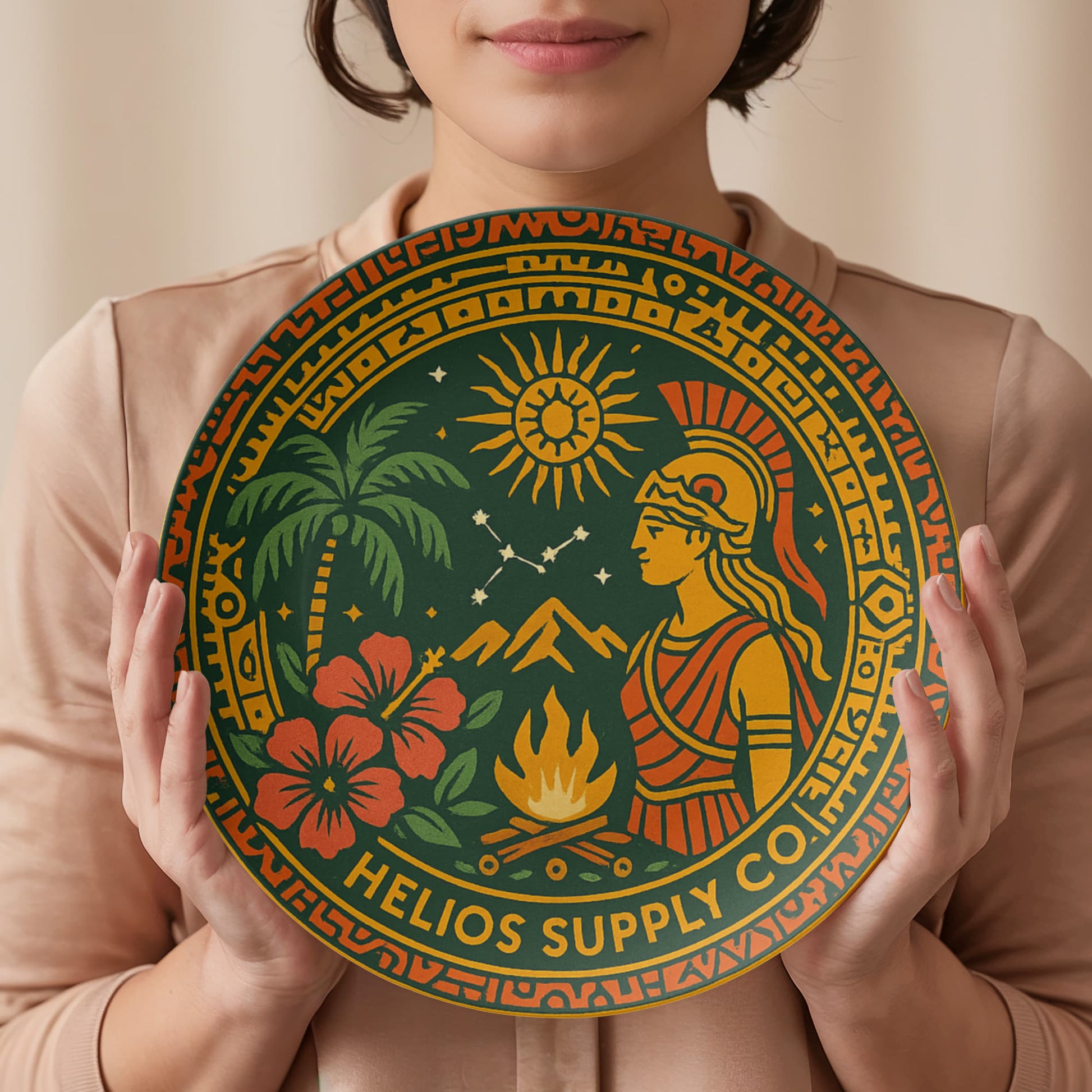 Helios Supply Co Dinner Plate