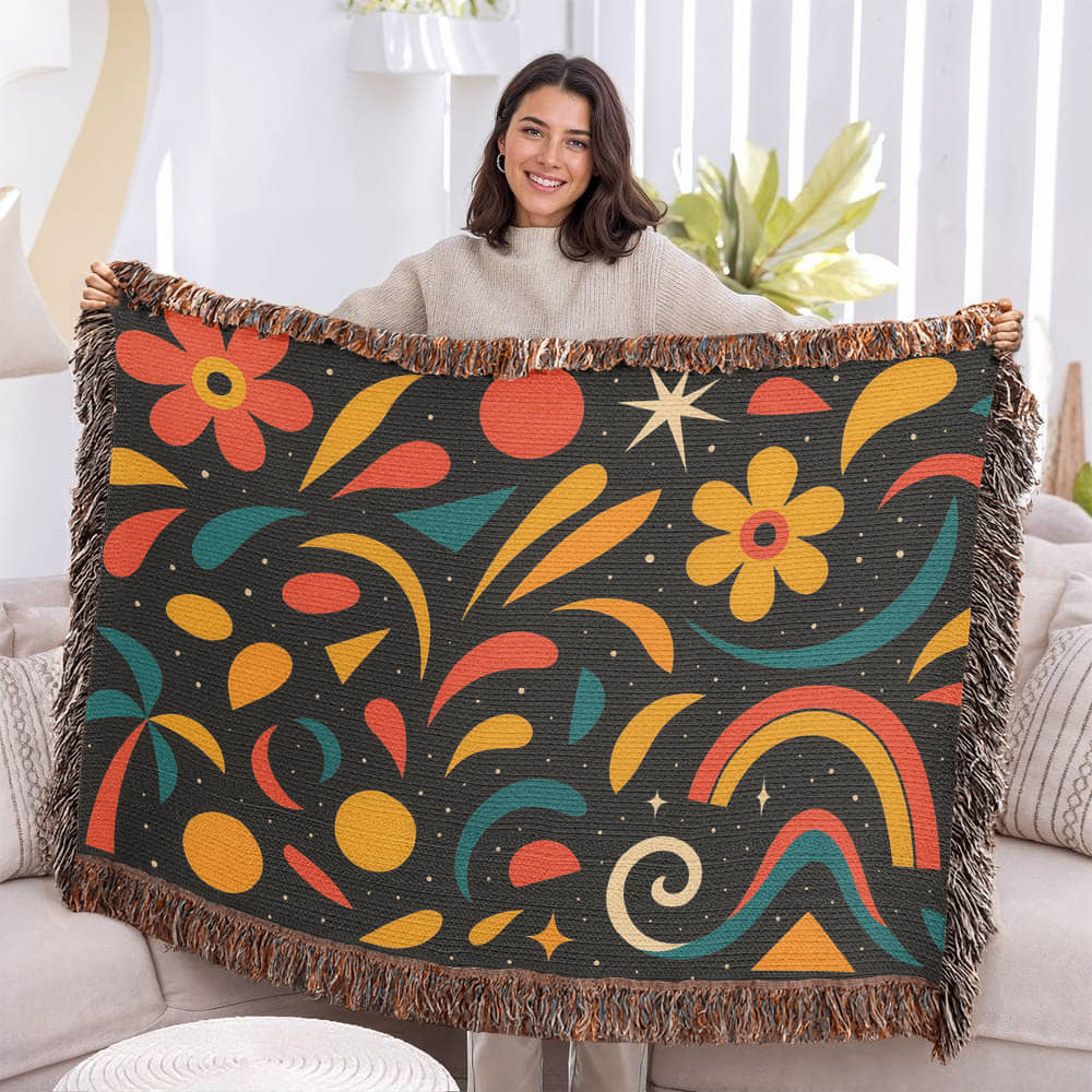 Stars Woven Blanket