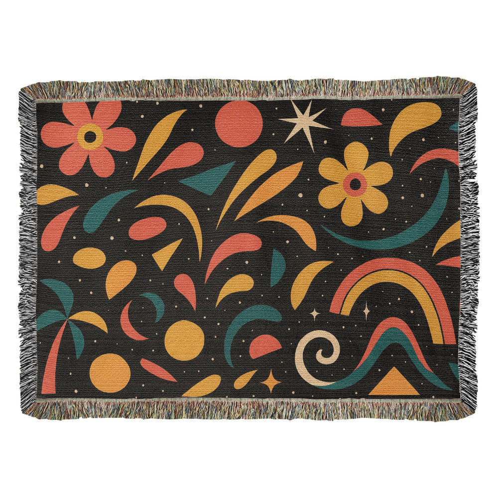 Stars Woven Blanket