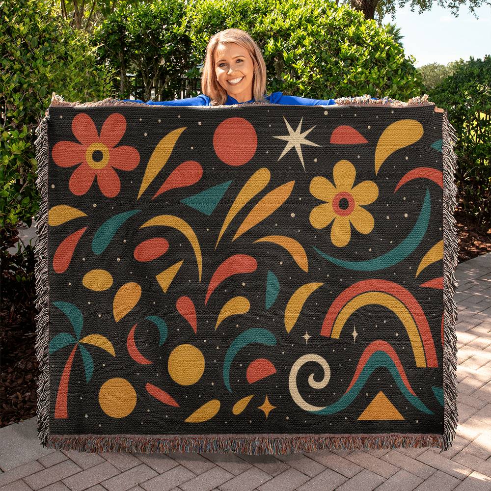 Stars Woven Blanket