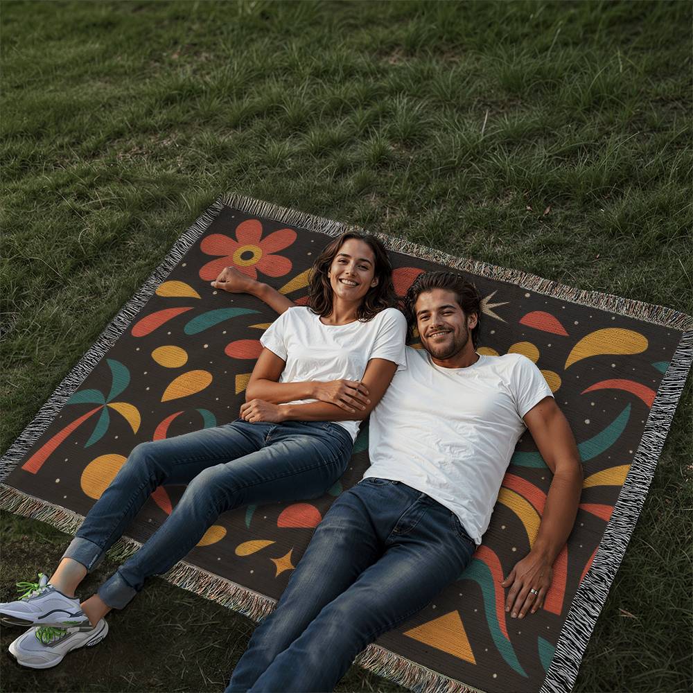 Stars Woven Blanket