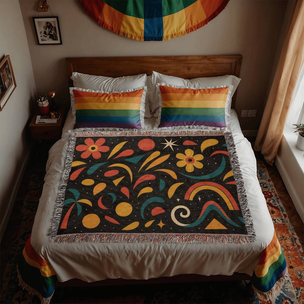Stars Woven Blanket
