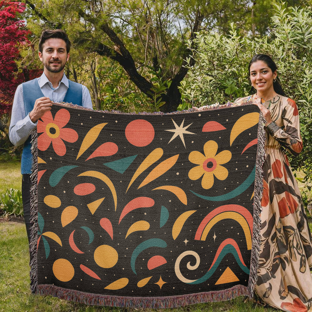 Stars Woven Blanket