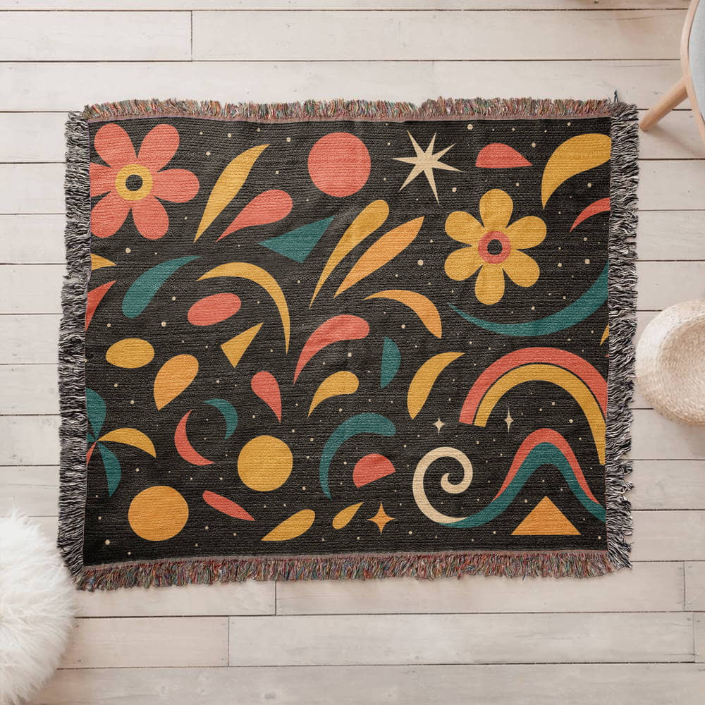 Stars Woven Blanket